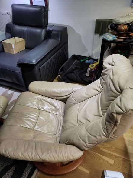 Photo of free Ekornes stressless chair/footstool (Stondon Massey CM15) #2