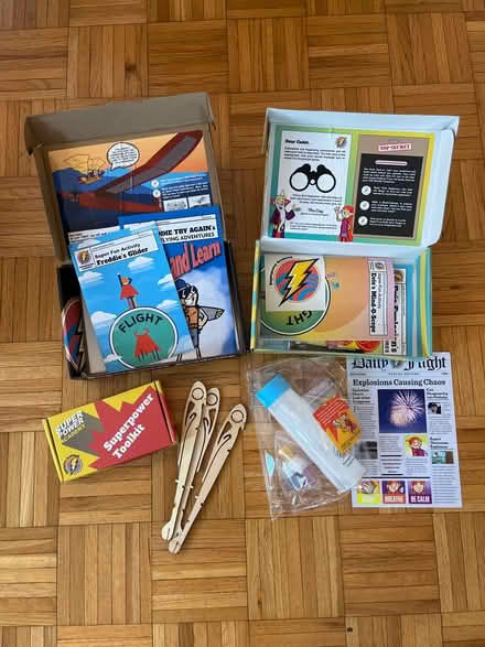 Photo of free Superpower Academy Activity Boxes (Cambridgeport) #1