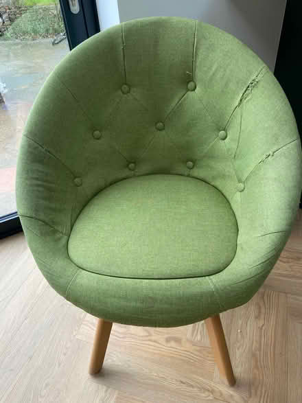 Photo of free Fabric accent chair (Bexley Village). (Bexley DA5) #1