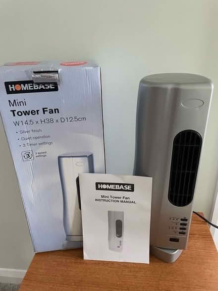 Photo of free Mini Tower Fan (Findern DE65) #1