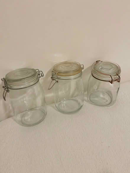 Photo of free 3 glass container (Dollis Hill) #1