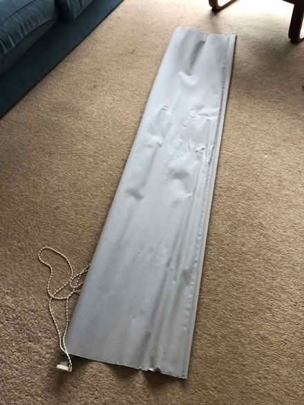 Photo of free Blackout roller blind, light grey (not working) (Seven Sisters N15) #1