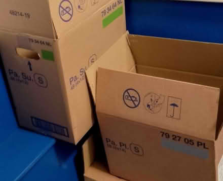 Photo of free 6 Cardboard Boxes (CT9) #1