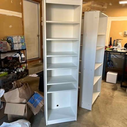 Photo of free White Bookshelf (Laurel, MD) #1