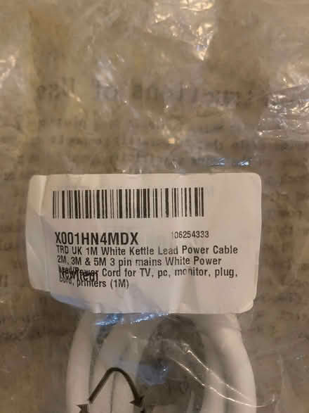 Photo of free Power Cable (Kemptown BN2) #2