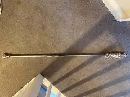 Photo of free Chrome curtain poles (Street BA16) #1