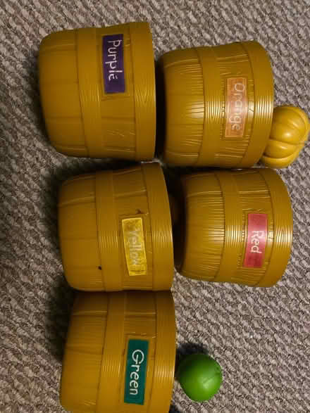 Photo of free Vegetable color sorting toy (Pelham Parkway) #2