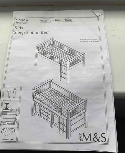 Photo of free Child’s midi bed (Crewkerne) #1