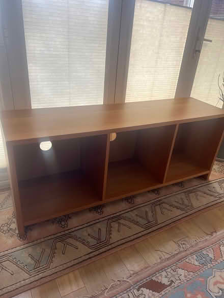 Photo of free John Lewis Oak finish TV unit (Chalfont Saint Peter) #1