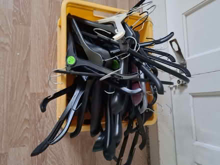 Photo of free Lots of plastic clothes hangers (Peacehaven BN10) #1