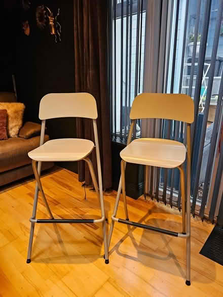 Photo of free 2 ikea Bar stool with backrest (Kilcoole) #1