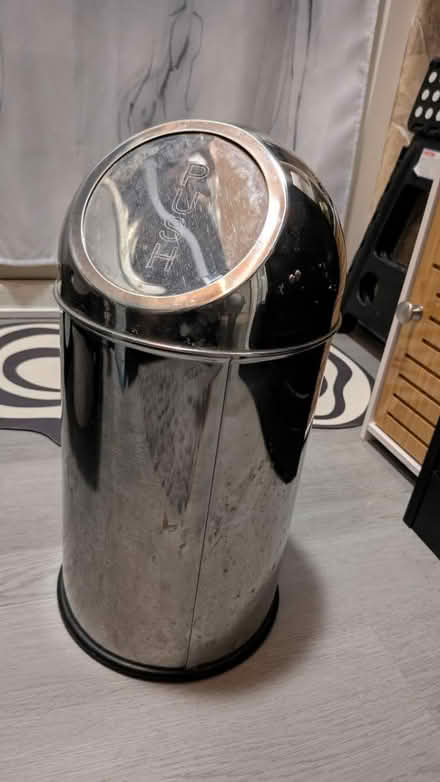 Photo of free Small trashcan (Upper Marlboro, MD (Marlton)) #1