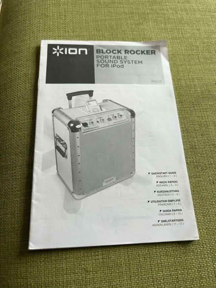 Photo of free Portable Sound System for IPod (Cowley OX4) #1
