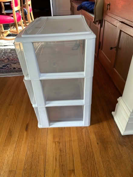 Photo of free Lightweight plastic 3-Drawer chest (NW Evanston) #4