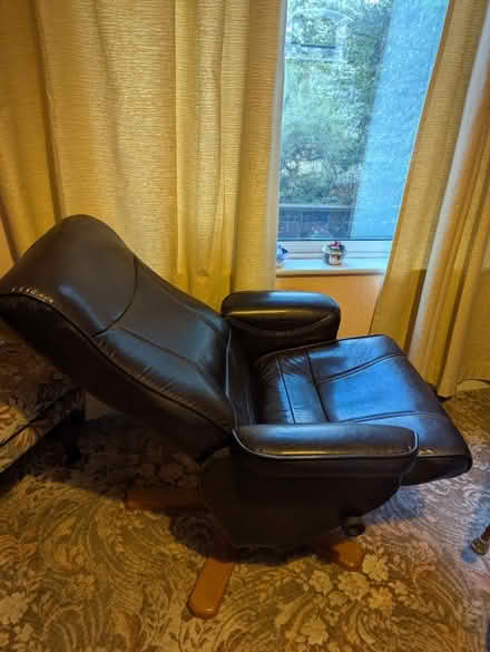 Photo of free Brown PVC Recliner Chair (Telford) #3