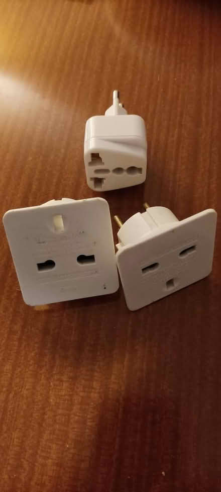 Photo of free Travel adapters (Gazeley, CB8) #1