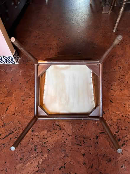 Photo of free Vintage 1970’s velvet chair (Peckham SE15) #2