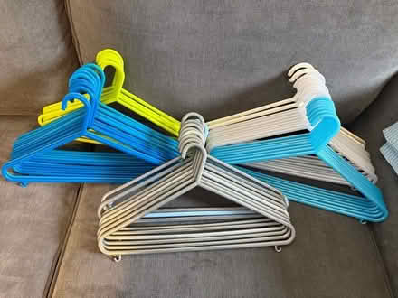 Photo of free Plastic coat hangers (Emerson Valley MK4) #1