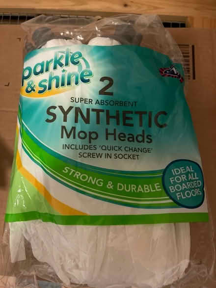 Photo of free 3 new mop heads (Dollis Hill) #1