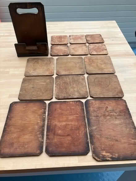 Photo of free 30’s Wooden Placemats & Coasters (TW1 East Twickenham) #2
