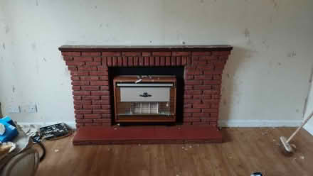 Photo of free Fireplace surround + mantle (Longthorpe, Peterborough PE3) #1