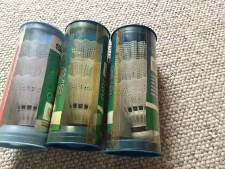 Photo of free 9 plastic shuttlecocks (Stroud GL5) #1