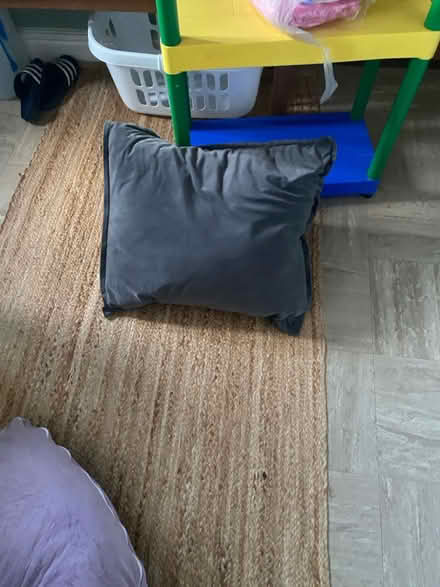 Photo of free Large grey cushion (CH43) #1