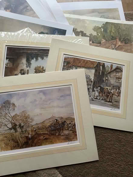 Photo of free Selection of Eric Sturgeon Signed Prints (Warfield RG12) #1