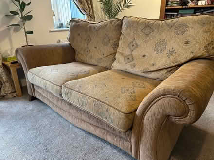 Photo of free Sofa and two armchairs (Penrith CA11) #2