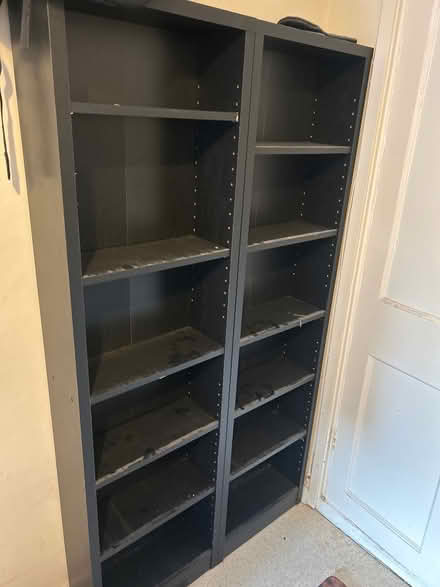 Photo of free 2 x black shelves (Ip33) #1