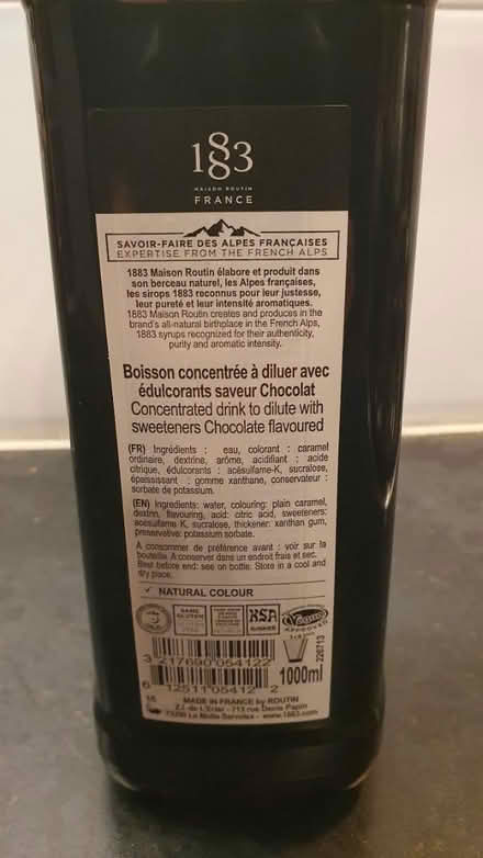 Photo of free Chocolate Drink Syrup (Sugar (Pinner HA5) #2