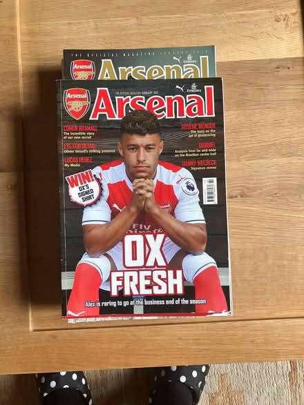 Photo of free Arsenal FC magazines from 2017/18 (Barnsbury Street, Islington N1) #1