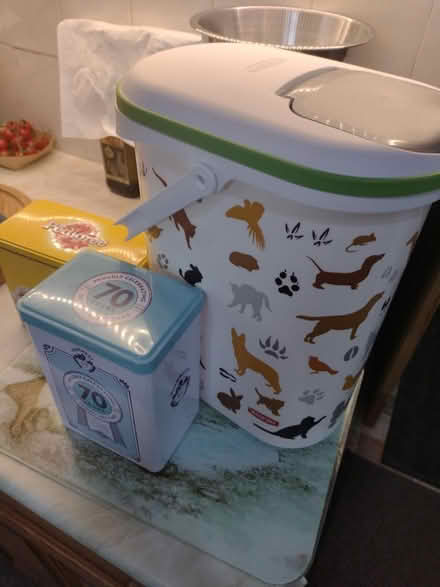 Photo of free Dog/Pet Food Containers (Havant PO9) #1