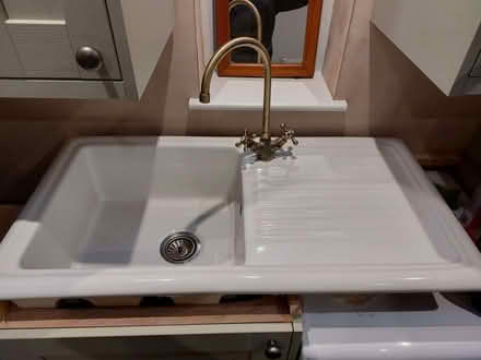 Photo of free Porcelain white kitchen sink (Central Derby DE1) #2