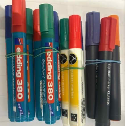 Photo of free Marker pens for flip charts etc (Chiswick W4 near High Road) #1