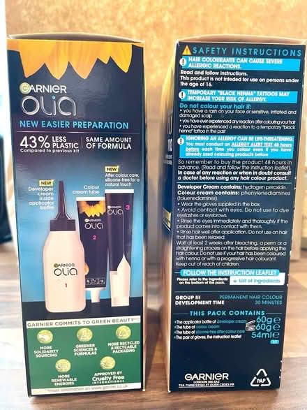 Photo of free TWO Brand New Blonde Hair Dyes (Larkhall) #2