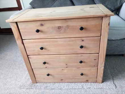 Photo of free Wooden Chest of drawers (WA13. Lymm area) #2
