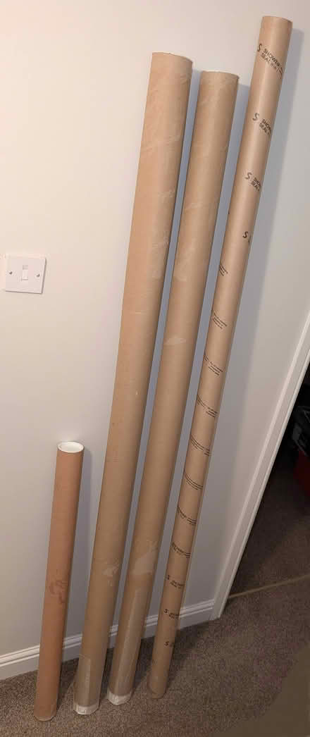 Photo of free Big cardboard tubes (Clitheroe BB7) #1
