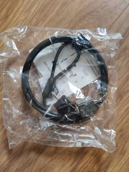 Photo of free Security Cable lock with a key (Friern Barnet, N11) #1