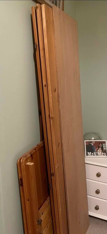 Photo of free Dissembled 2 door wardrobe (pine) (High Barnet - EN5) #1