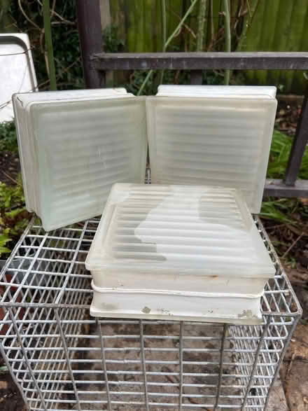 Photo of free 3 x Glass bricks (Bethnal Green E1 5DE) #2
