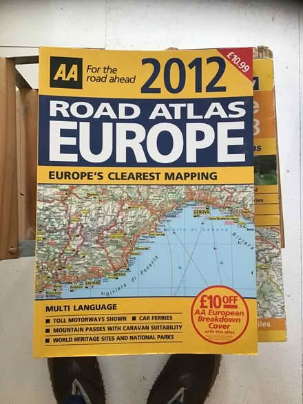 Photo of free Motoring maps, France and Europe (Ballards CR2) #1