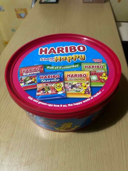Photo of free Unopened tub Haribo sweets (LS17 moortown) #1