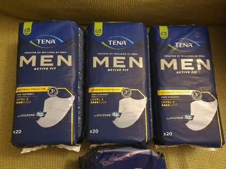 Photo of free Male urinary incontinence pads (Sinfin DE24) #1
