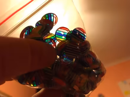 Photo of free Rainbow striped buttons (Boultham LN5) #1
