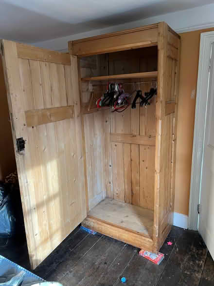 Photo of free Pine wardrobe (Presteigne LD8) #2