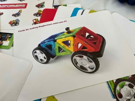 Photo of free Magformer buiding ideas cards (Martlesham Heath) #2