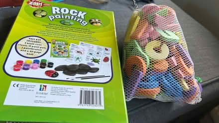 Photo of free Bath toys and rock painting kit (RG21) #2