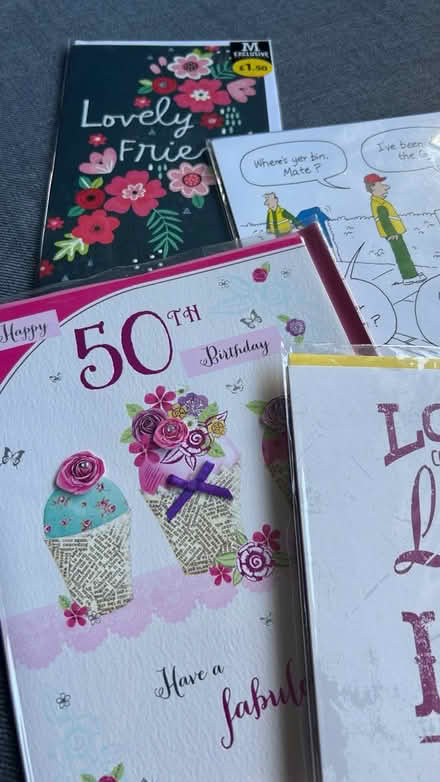 Photo of free Collection of birthday cards (RG21) #2