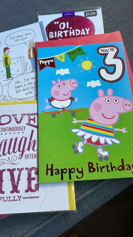 Photo of free Collection of birthday cards (RG21) #1